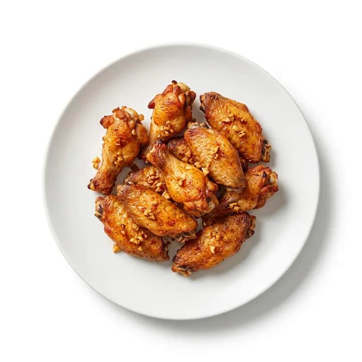 Alitas de pollo con ajo y pimentón
