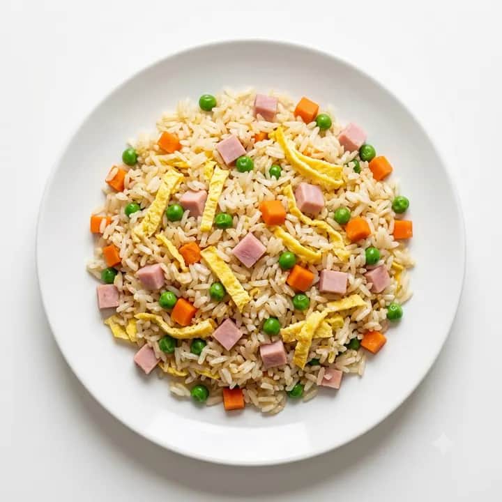 Arroz tres delicias casero