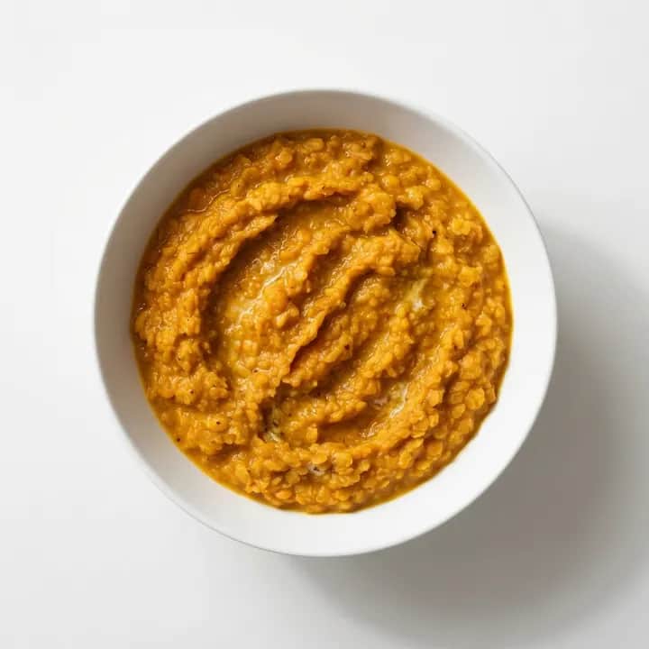 Curry rápido de lentejas rojas