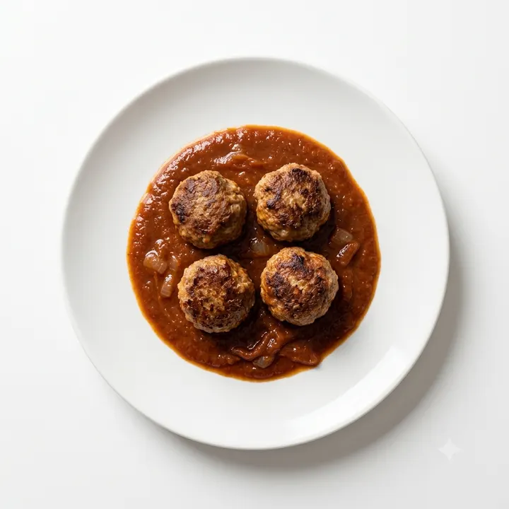 Albóndigas en salsa española