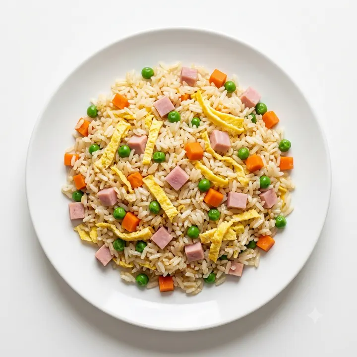 Arroz tres delicias casero