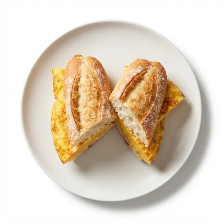 Bocadillo de tortilla española