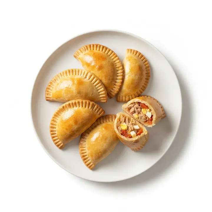 Empanadillas de atún al horno