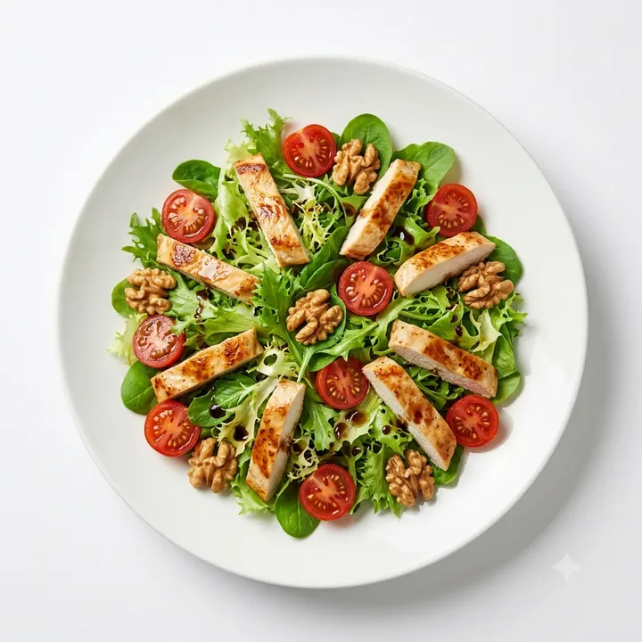 Ensalada templada de pollo