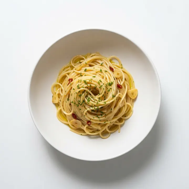 Espaguetis aglio, olio e peperoncino