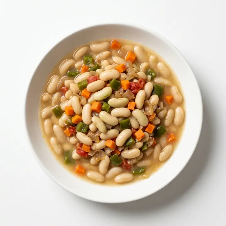 Pochas con verduras