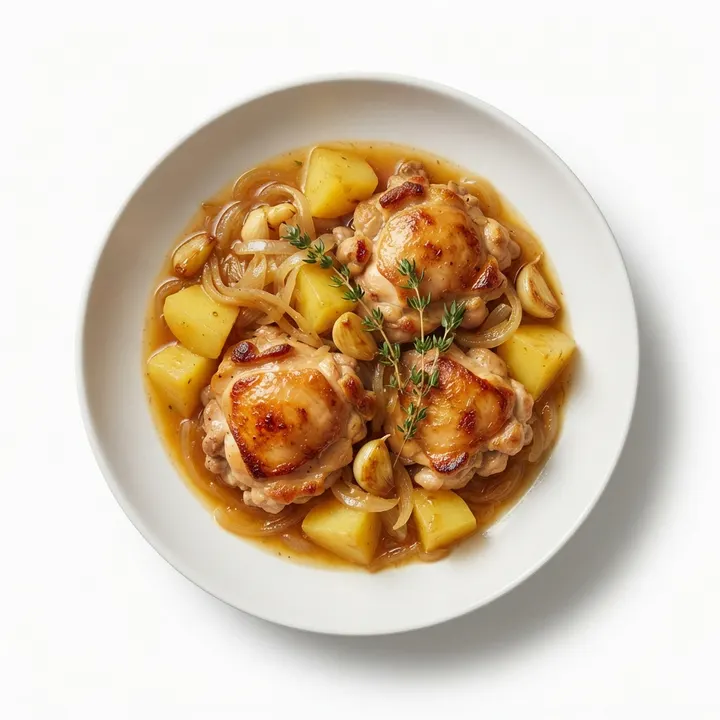 Pollo a la cerveza