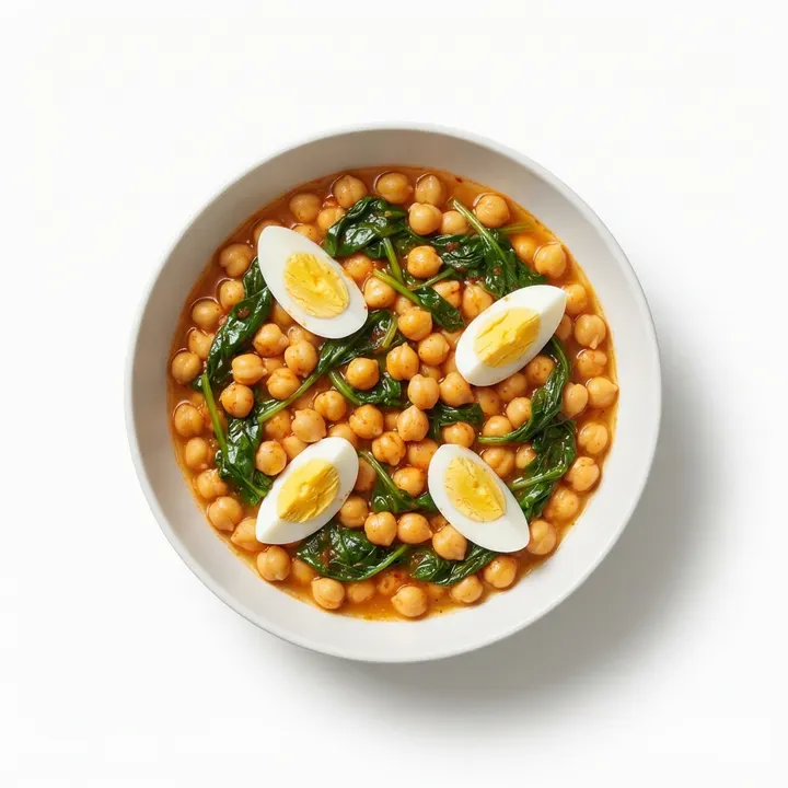 Potaje de garbanzos con espinacas