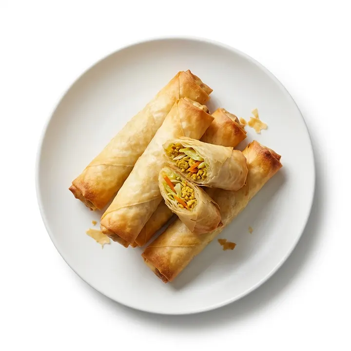 Rollitos de primavera al horno