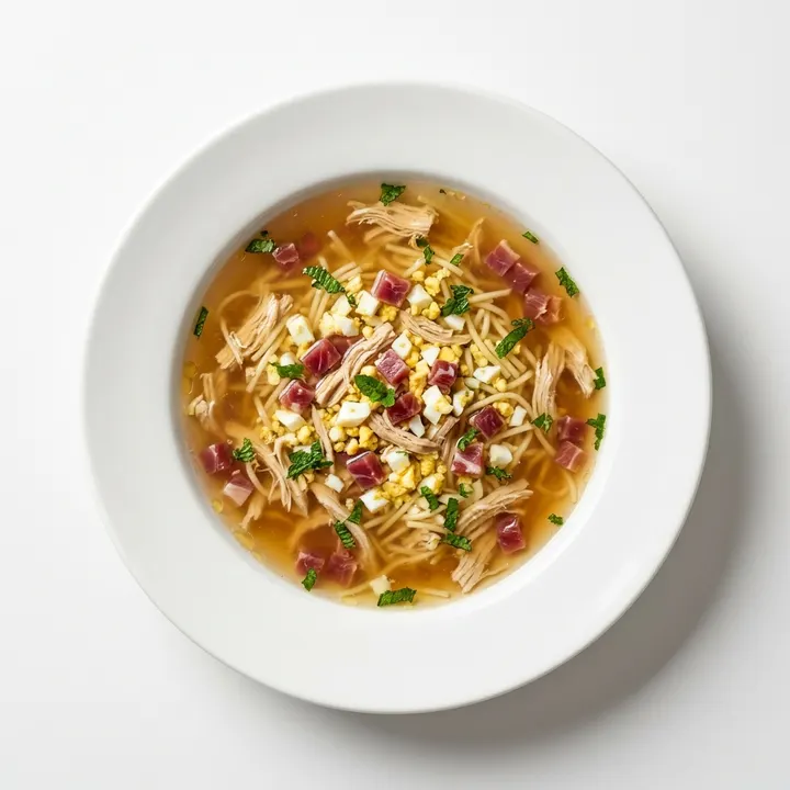 Sopa de picadillo