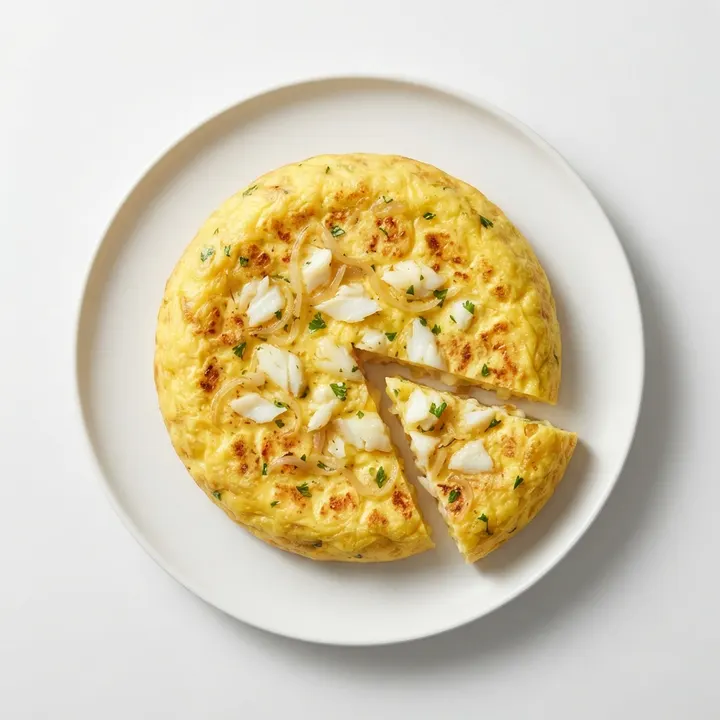 Tortilla de bacalao