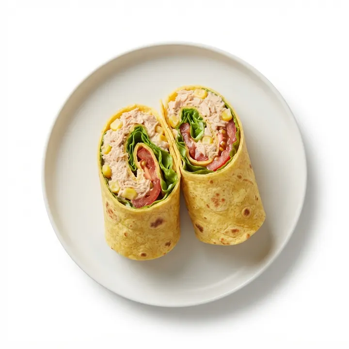 Wrap de atún sin gluten