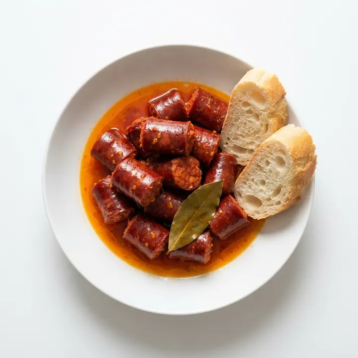 Chorizo a la sidra
