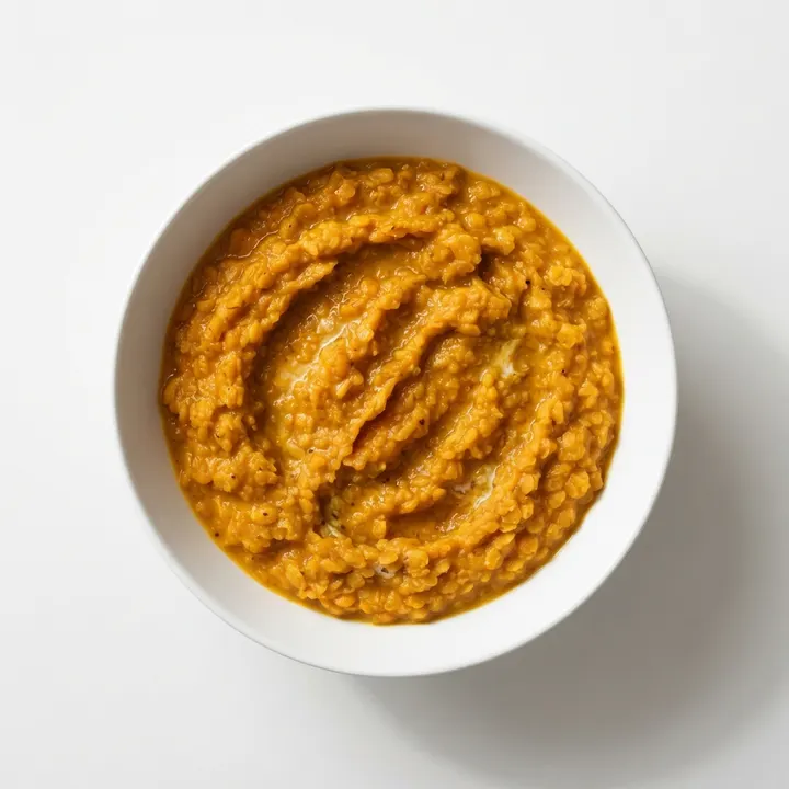 Curry rápido de lentejas rojas