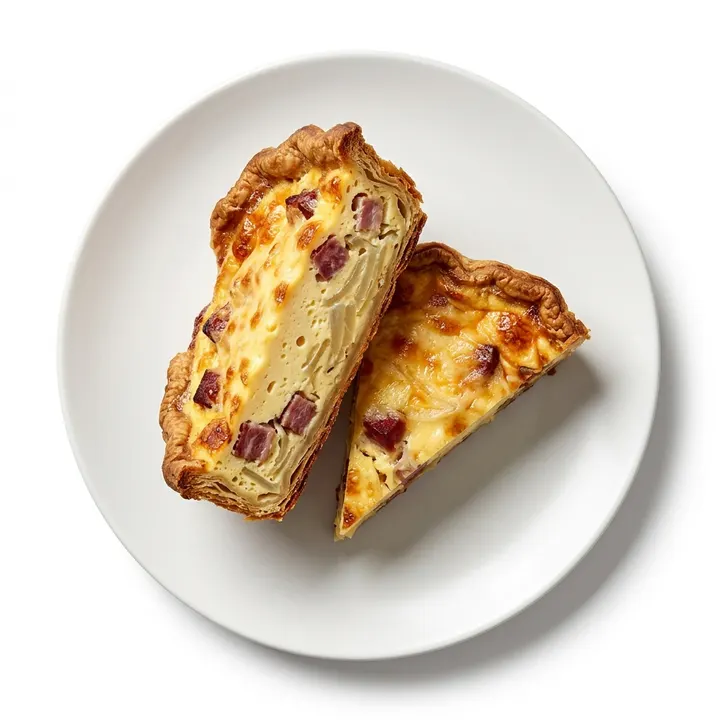 Quiche de panceta y queso de la abuela