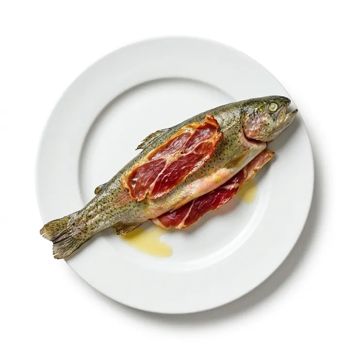 Trucha a la navarra