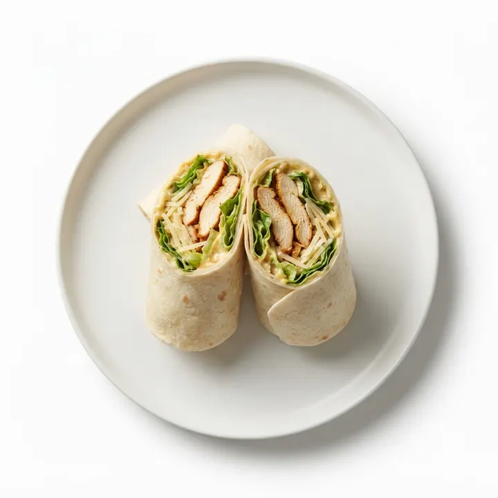 Wrap de pollo césar
